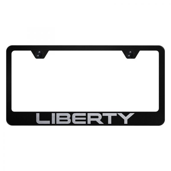 Autogold® - License Plate Frame with Laser Etched Liberty Logo