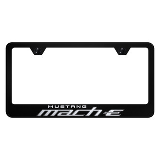Autogold® - License Plate Frame with Laser Etched Mach-E Logo