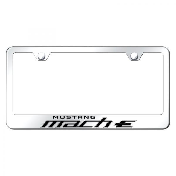 Autogold® - License Plate Frame with Laser Etched Mach-E Logo