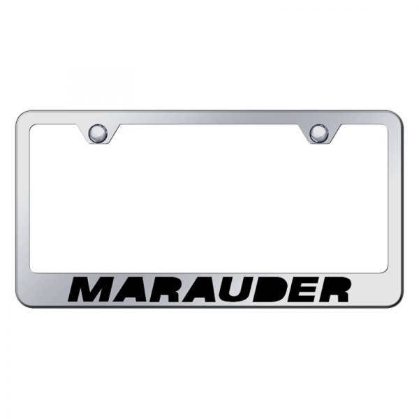 Autogold® - License Plate Frame with Laser Etched Marauder Logo