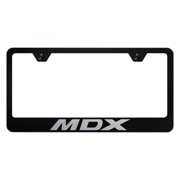 Autogold® - License Plate Frame with Laser Etched MDX Logo