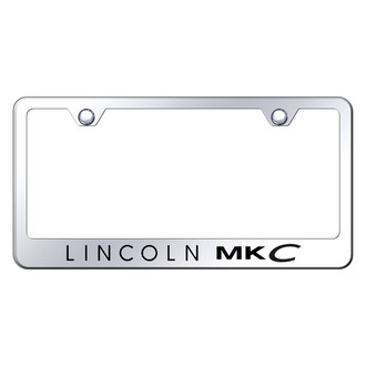 Autogold® - Chrome License Plate Frame with Laser Etched MKC Logo