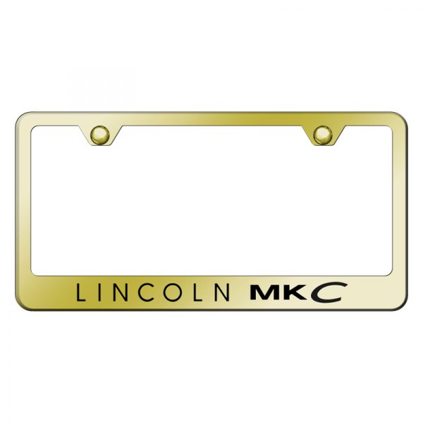 Autogold® - License Plate Frame with Laser Etched MKC Logo