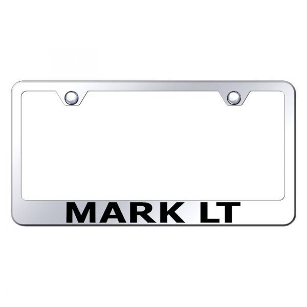 Autogold® - License Plate Frame with Laser Etched Mark LT Logo