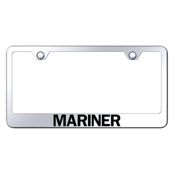 Autogold® - License Plate Frame with Laser Etched Mariner Logo