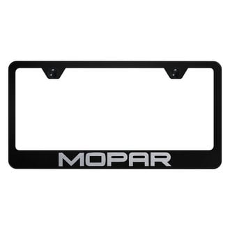 Autogold® - License Plate Frame with Laser Etched Mopar Logo