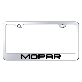 Autogold® - Chrome License Plate Frame with Laser Etched Mopar Logo