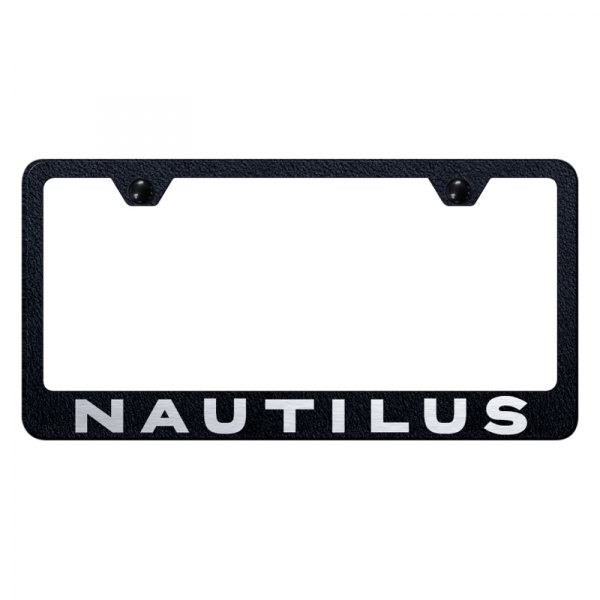 Autogold® - License Plate Frame with Laser Etched Nautilus Logo