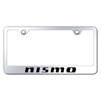 Autogold® - Chrome License Plate Frame with Laser Etched NISMO Logo