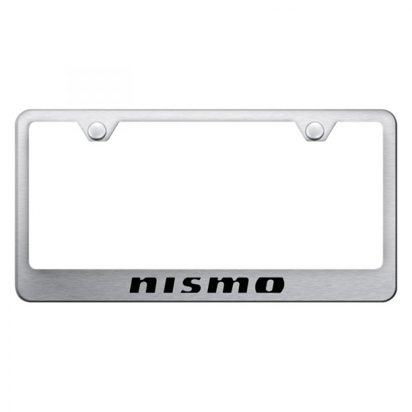 Autogold® - License Plate Frame with Laser Etched NISMO Logo