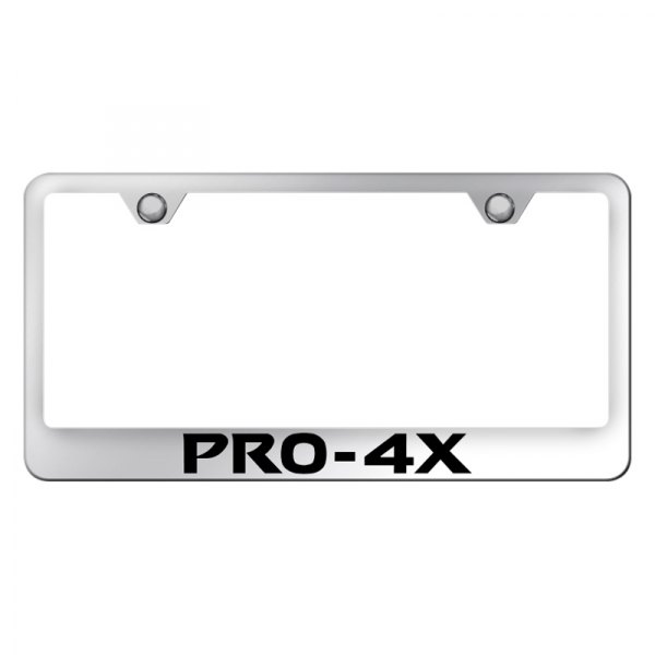  Autogold® - License Plate Frame with Laser Etched PRO-4X Logo