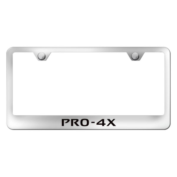 Autogold® - License Plate Frame with Laser Etched PRO-4X Logo