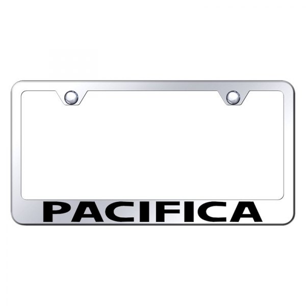 Autogold® - License Plate Frame with Laser Etched Pacifica Logo