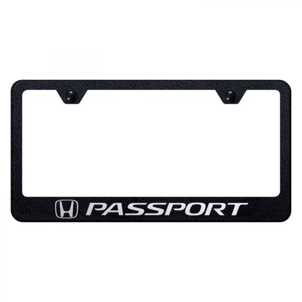 Autogold® - License Plate Frame with Laser Etched Passport Logo