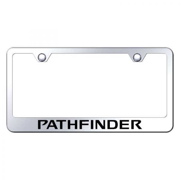 Autogold® - License Plate Frame with Laser Etched Pathfinder Logo