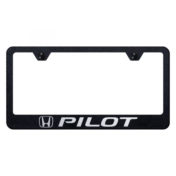 Autogold® - License Plate Frame with Laser Etched Pilot Logo