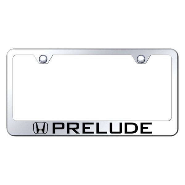 Autogold® - License Plate Frame with Laser Etched Prelude Logo