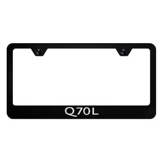 Autogold® - License Plate Frame with Laser Etched Q70L Logo