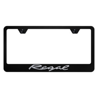 Autogold® - License Plate Frame with Laser Etched Regal Logo