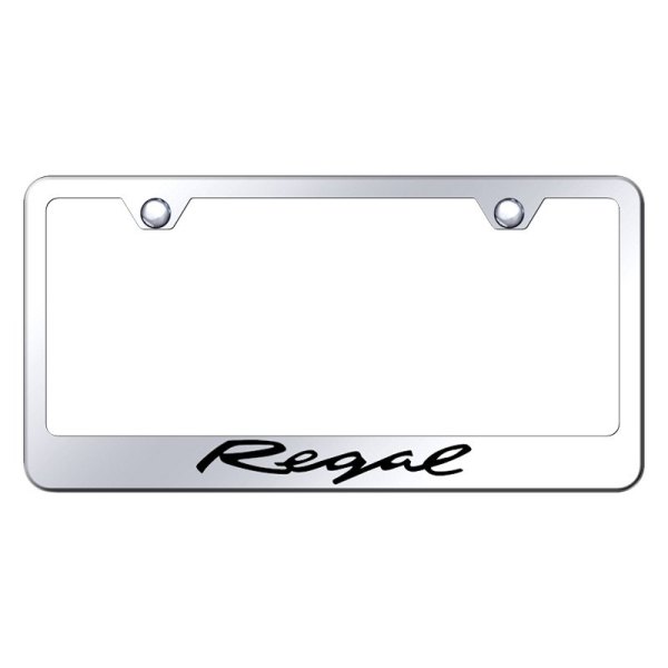 Autogold® - License Plate Frame with Laser Etched Regal Logo