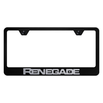 Autogold® - License Plate Frame with Laser Etched Renegade Logo