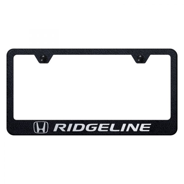 Autogold® - License Plate Frame with Laser Etched Ridgeline Logo