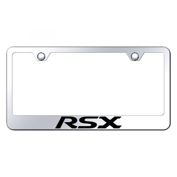 Autogold® - License Plate Frame with Laser Etched RSX Logo