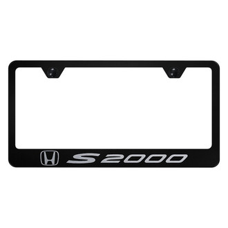 Autogold® - License Plate Frame with Laser Etched S2000 Logo