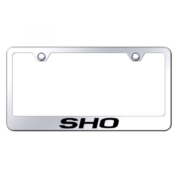 Autogold® - License Plate Frame with Laser Etched SHO Logo
