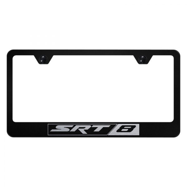 Autogold® - License Plate Frame with Laser Etched SRT-8 Logo