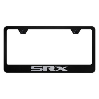 Autogold® - License Plate Frame with Laser Etched SRX Logo