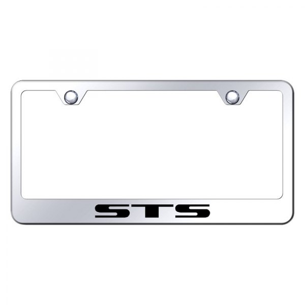 Autogold® - License Plate Frame with Laser Etched STS Logo