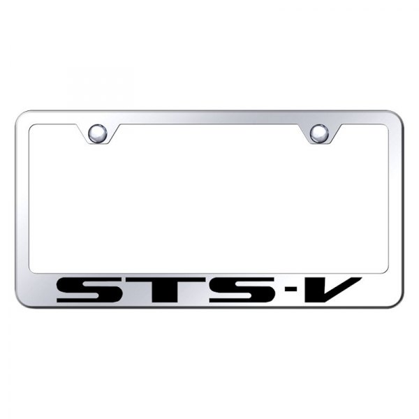 Autogold® - License Plate Frame with Laser Etched STS-V Logo