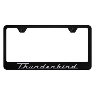 Autogold® - License Plate Frame with Thunderbird Logo