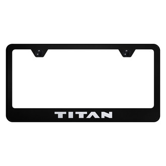 Autogold® - License Plate Frame with Laser Etched Titan Logo