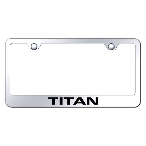 Autogold® - License Plate Frame with Laser Etched Titan Logo