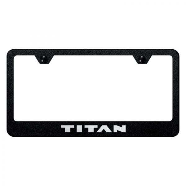 Autogold® - License Plate Frame with Laser Etched Titan Logo