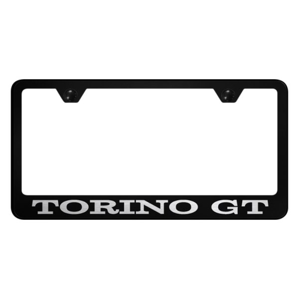 Autogold® - License Plate Frame with Laser Etched Torino GT Logo