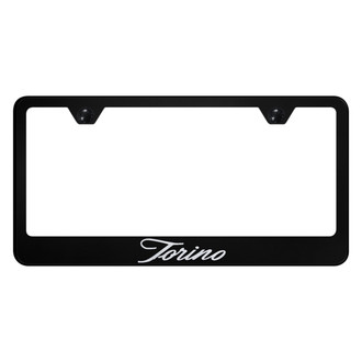Autogold® - License Plate Frame with Script Torino Logo