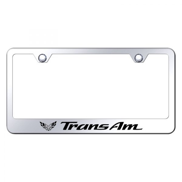 Autogold® - License Plate Frame with Laser Etched Trans Am Logo