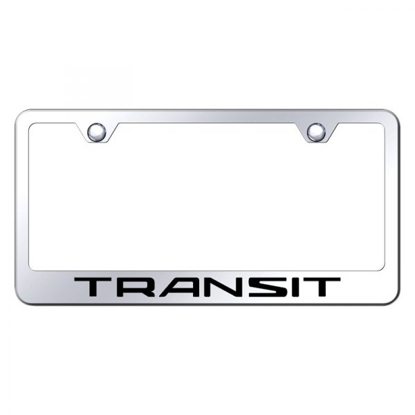 Autogold® - License Plate Frame with Laser Etched Transit Logo