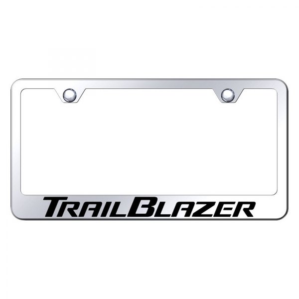 Autogold® - License Plate Frame with Laser Etched Trailblazer Logo