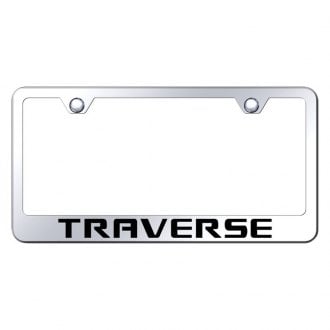 chevy traverse license plate frame