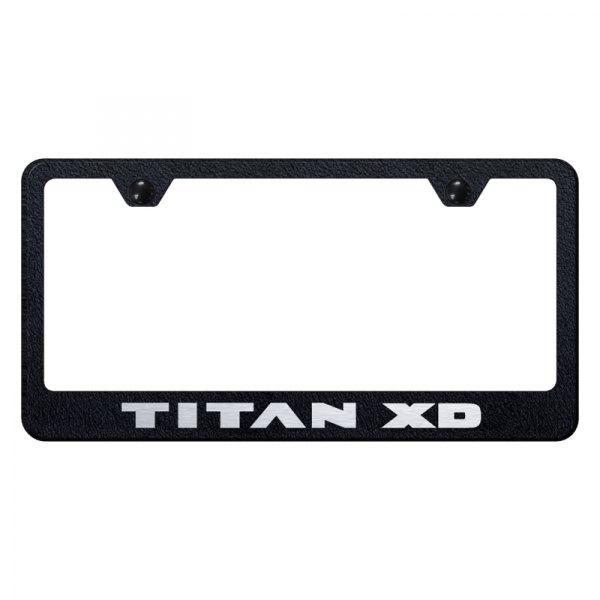 Autogold® - License Plate Frame with Laser Etched Titan XD Logo