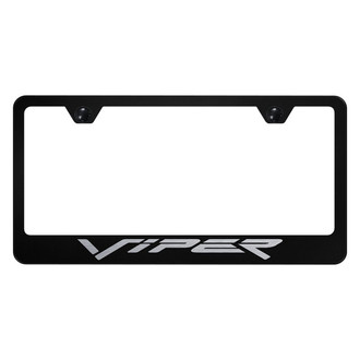 Autogold® - License Plate Frame with Laser Etched Viper Logo