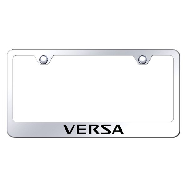 Autogold® - License Plate Frame with Laser Etched Versa Logo