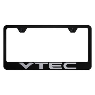 Autogold® - License Plate Frame with Laser Etched VTEC Logo