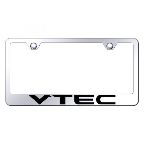 Autogold® - License Plate Frame with Laser Etched VTEC Logo