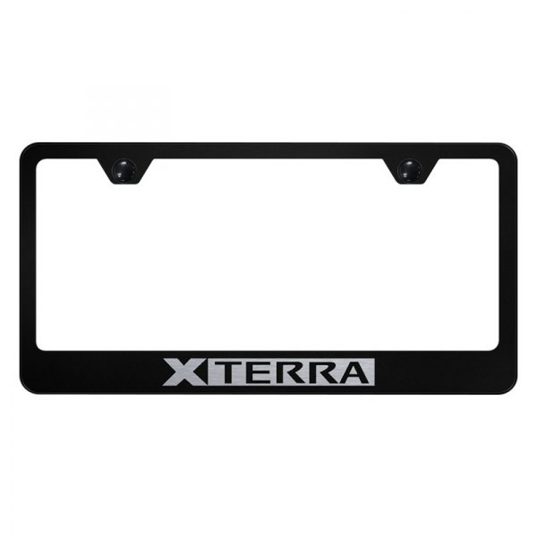 Autogold® - License Plate Frame with Laser Etched Xterra Logo