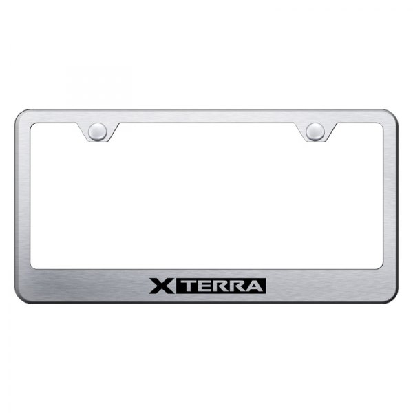 Autogold® - License Plate Frame with Laser Etched Xterra Logo